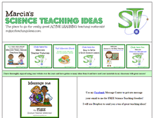 Tablet Screenshot of mjksciteachingideas.com